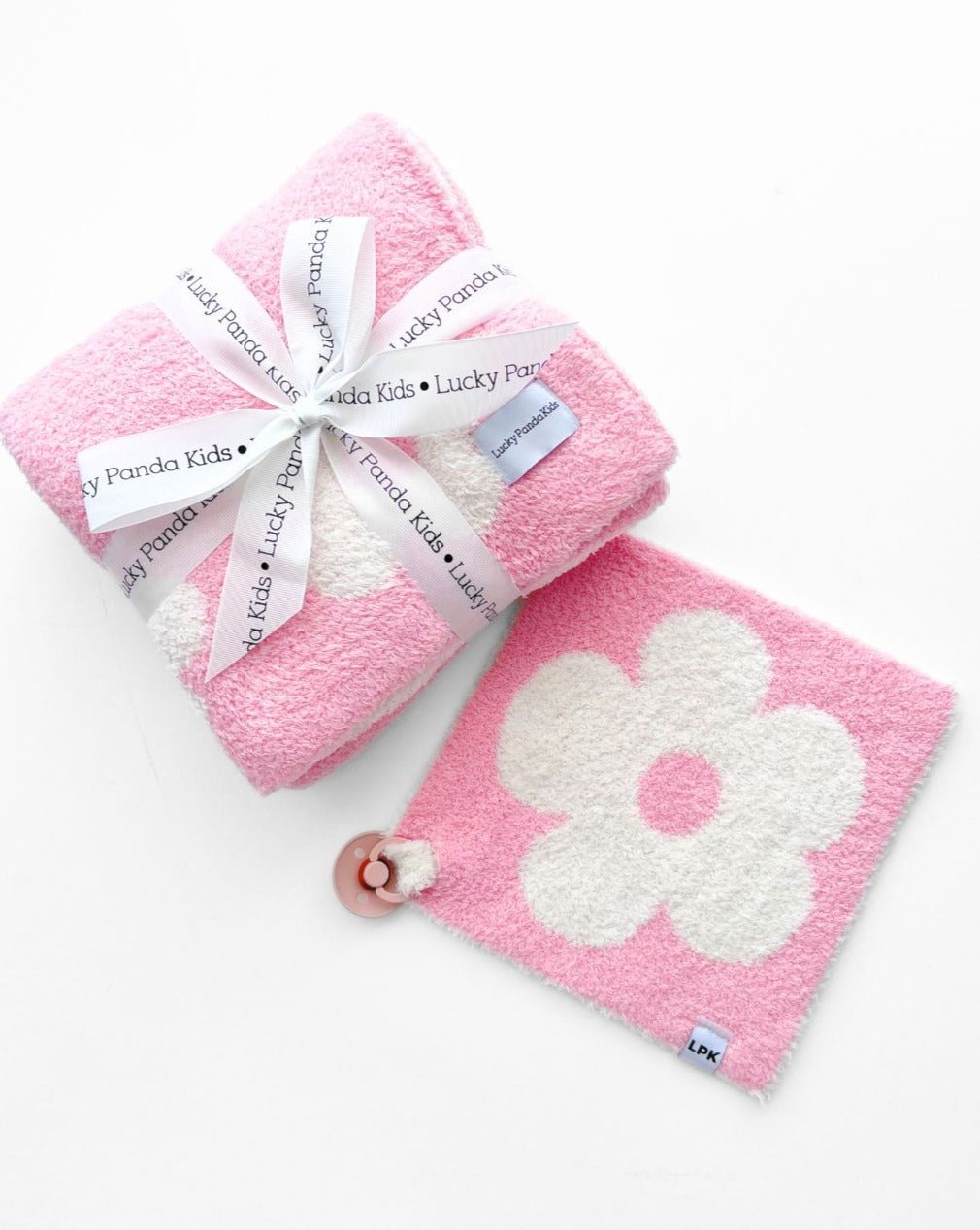 Daisy Plush Lovey | Pink - HoneyBug