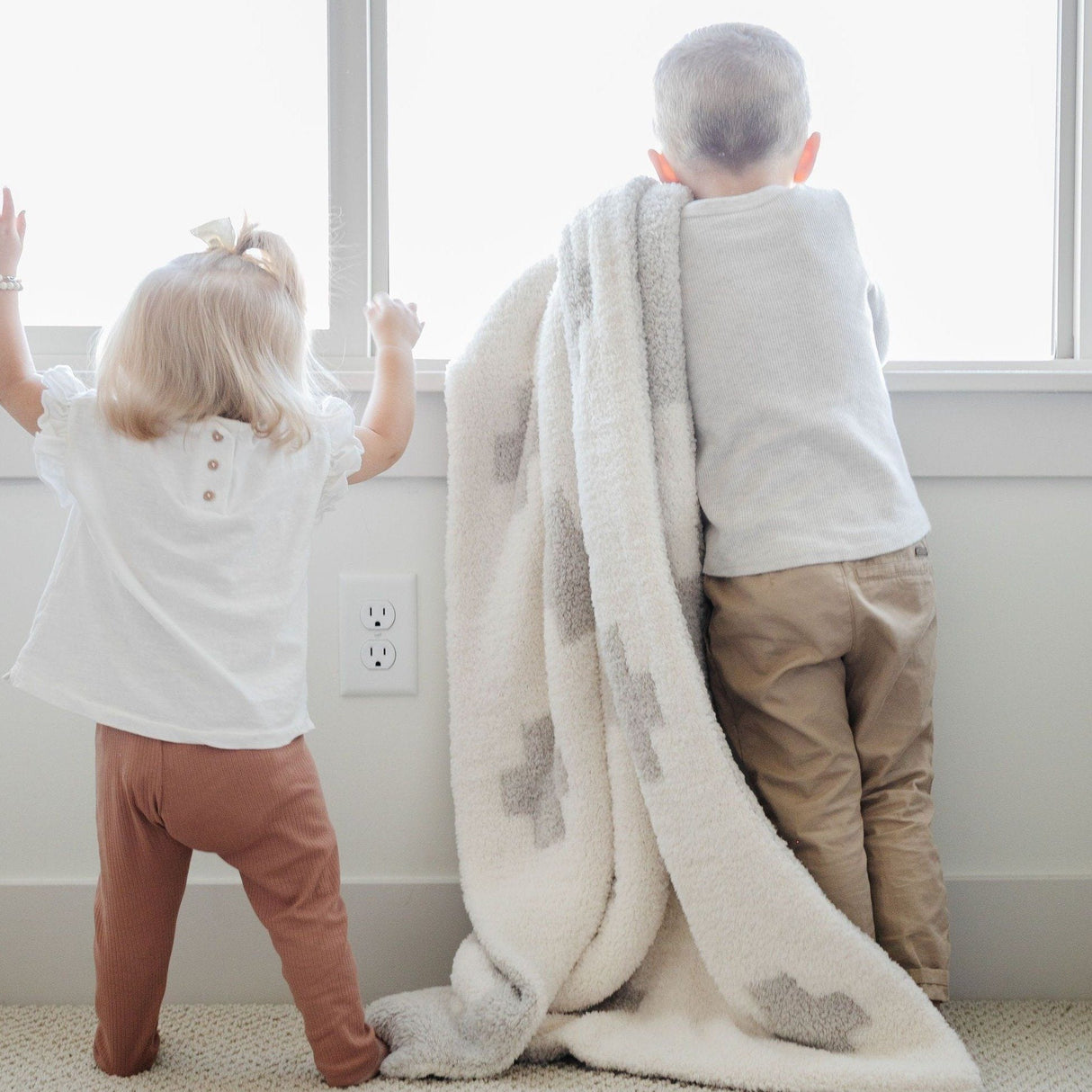 DOUBLE-LAYER BAMBONI® RECEIVING BLANKETS