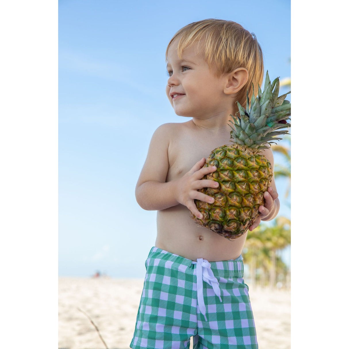 Moss Palazzo Bay Swim Briefs - HoneyBug