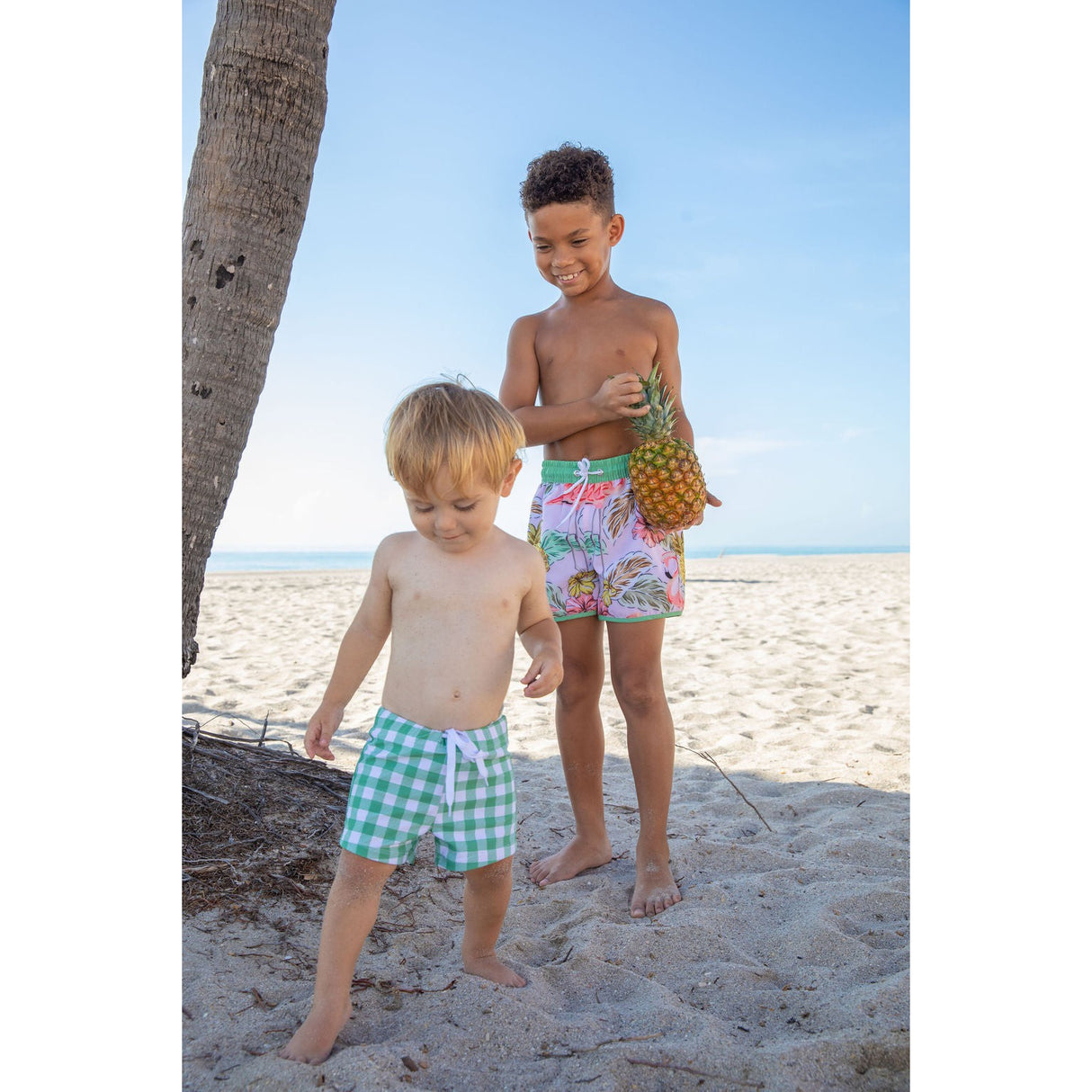 Sea Oak Swim Trunks - HoneyBug