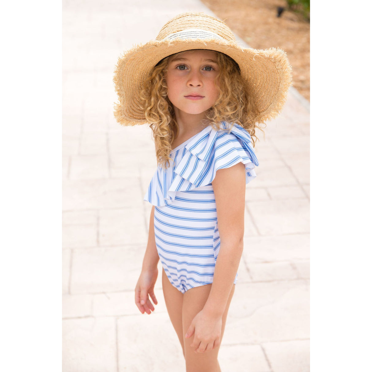 Forget-Me-Not One Piece Swimsuit - HoneyBug