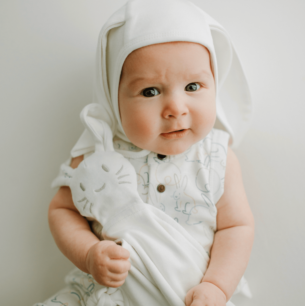 tank romper | bunnies - HoneyBug