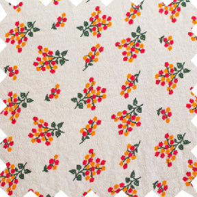 Girls Myrtle Pleated Dress | Autumn Floral - HoneyBug