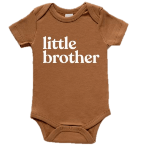 Little Brother Organic Baby Bodysuit - HoneyBug