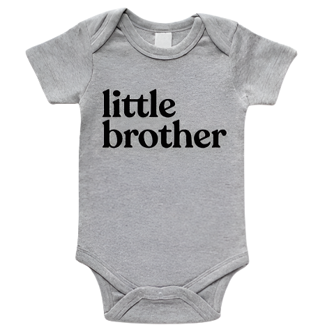 Little Brother Organic Baby Bodysuit - HoneyBug