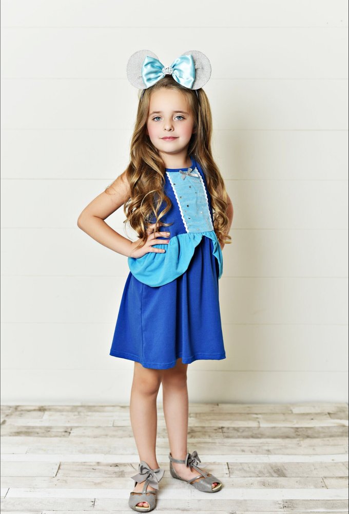 Glass Slipper Princess Dress - HoneyBug
