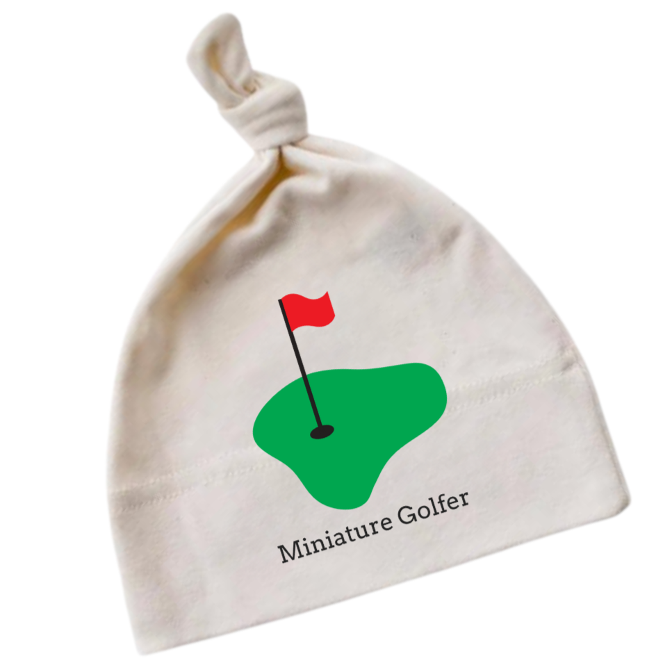 Mini Golfer Baby Hat - HoneyBug