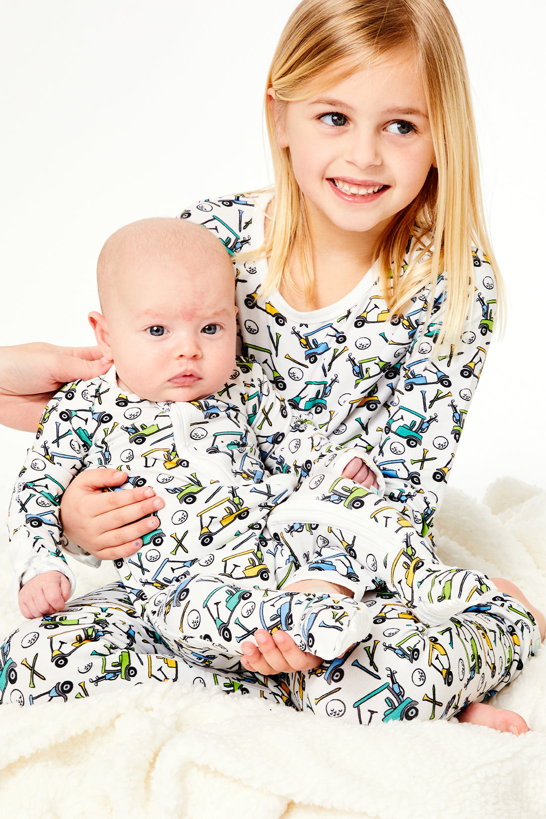Long Sleeve Pajama Set - Golf - HoneyBug