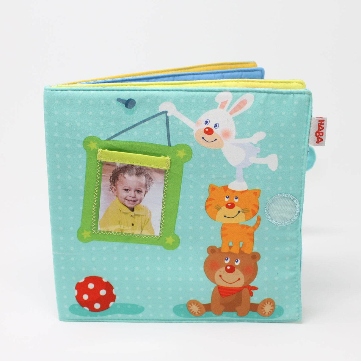 Playmates Soft Fabric Baby Photo Album