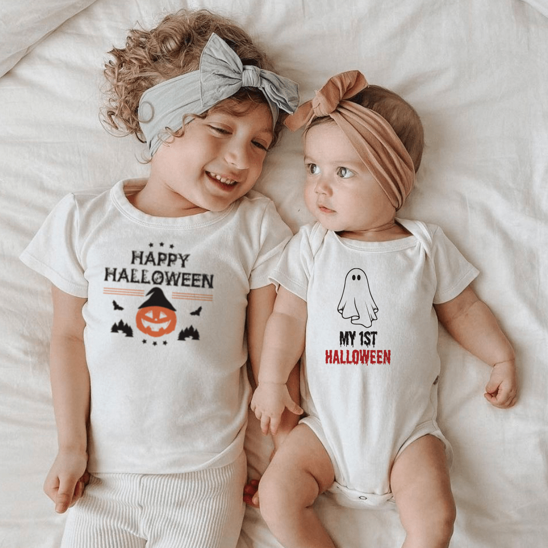 graphic tee | halloween pumpkin - HoneyBug