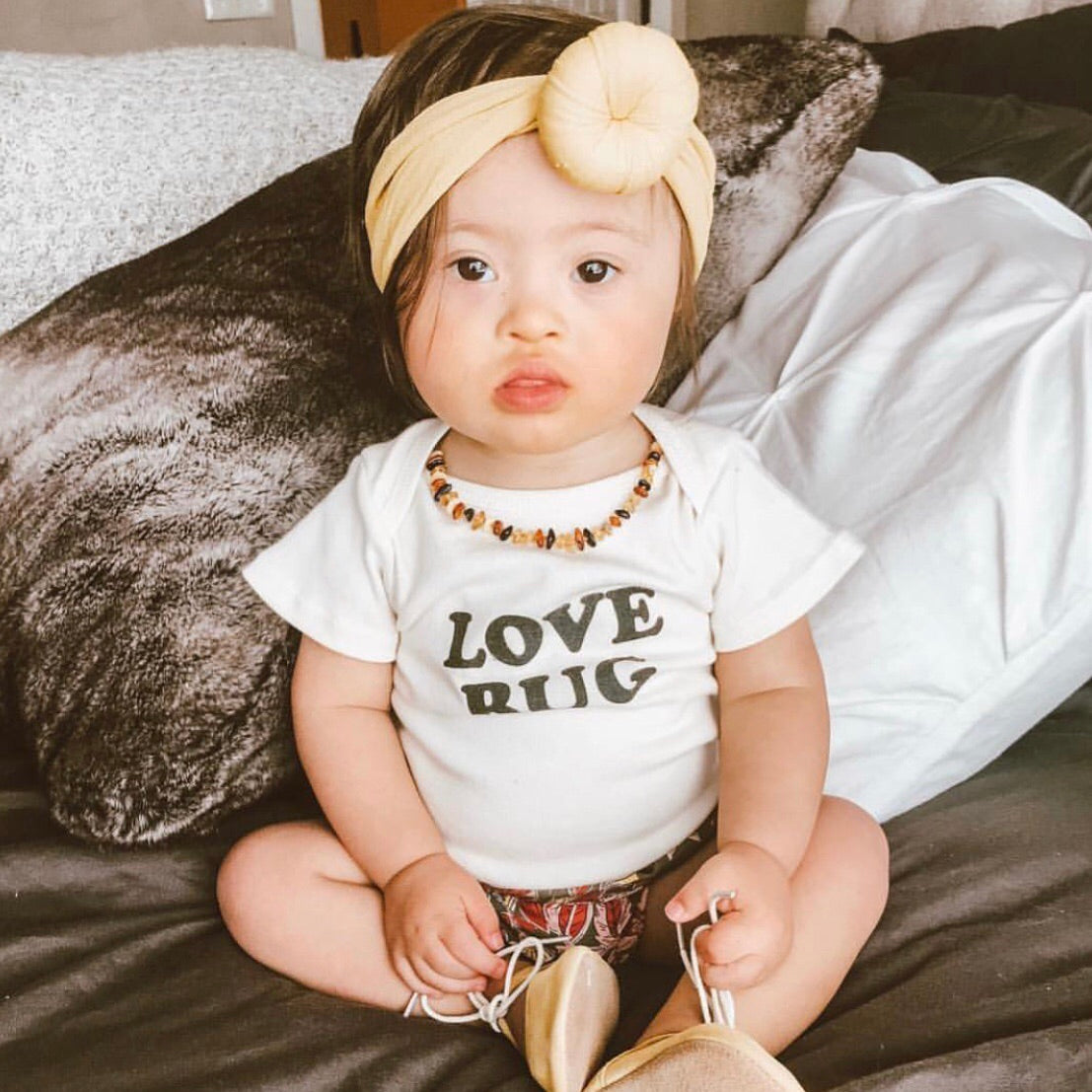 Love Bug - Organic Cotton Bodysuit - HoneyBug