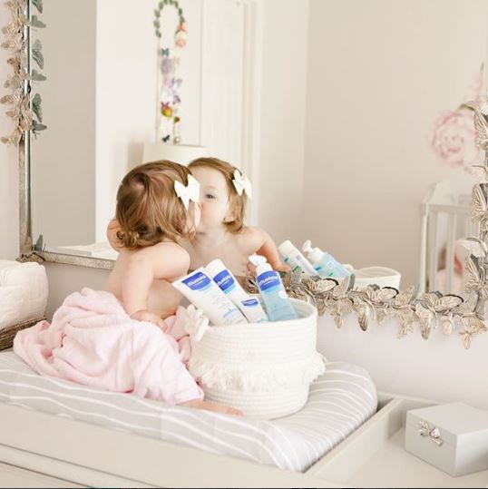 Changing Pad Cover | Cradle Sheet Set - Grey & White Abstract - HoneyBug