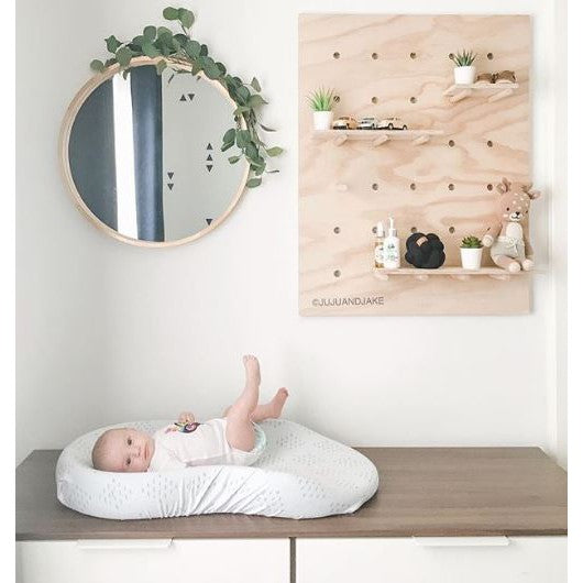 Bassinet Sheet Set - Sage Diamond - HoneyBug