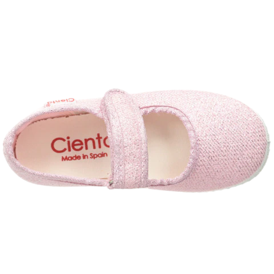 Pink Sparkle Mary Janes