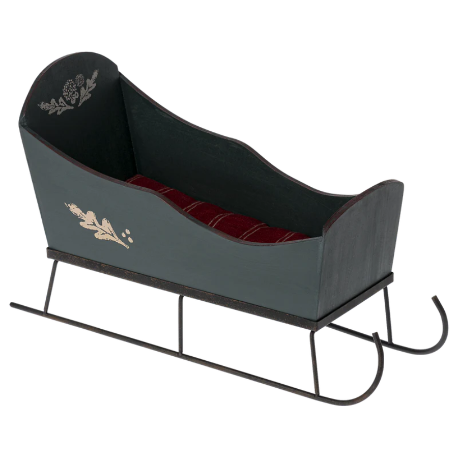 Sleigh, Medium - Green