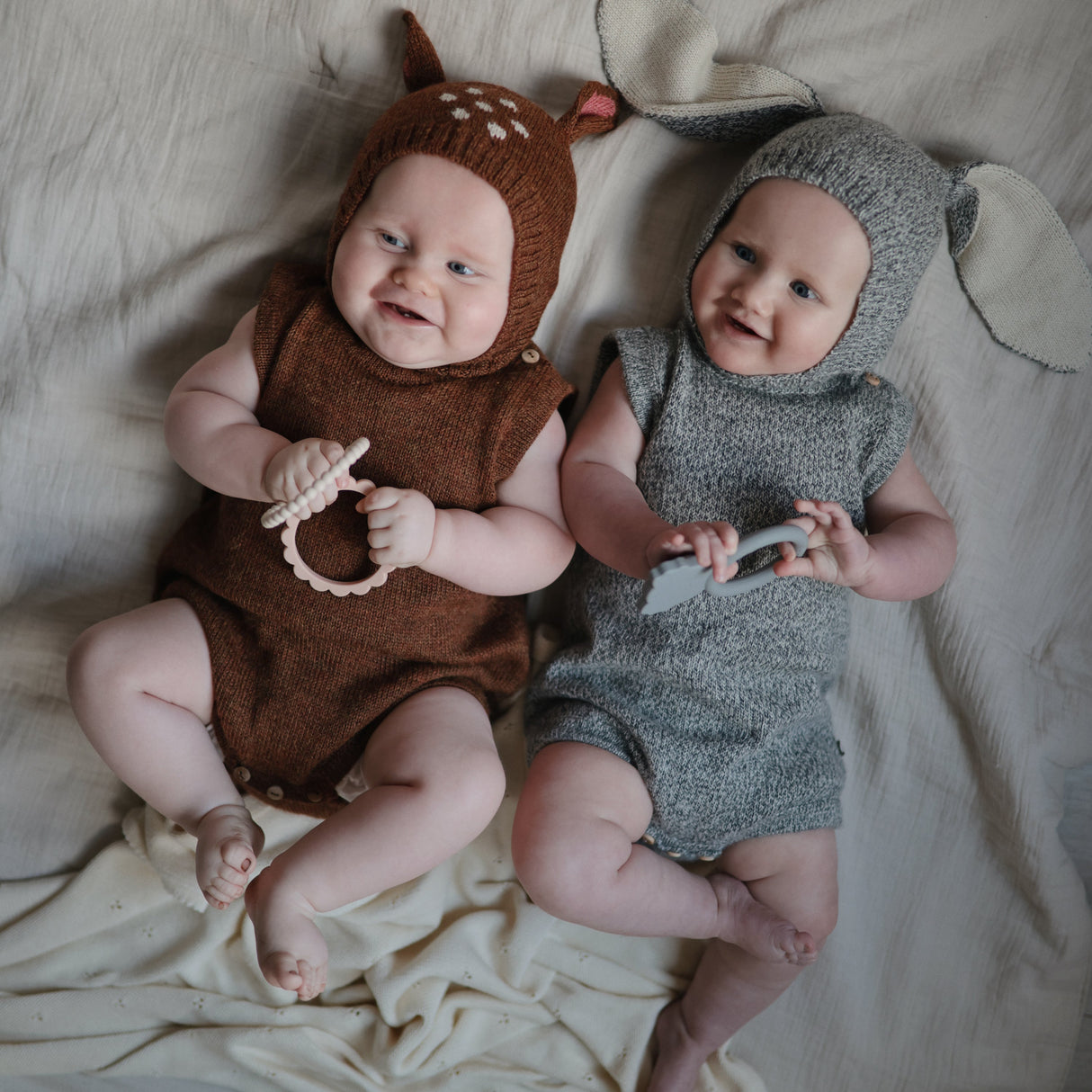 Flower Teether Bracelet - HoneyBug