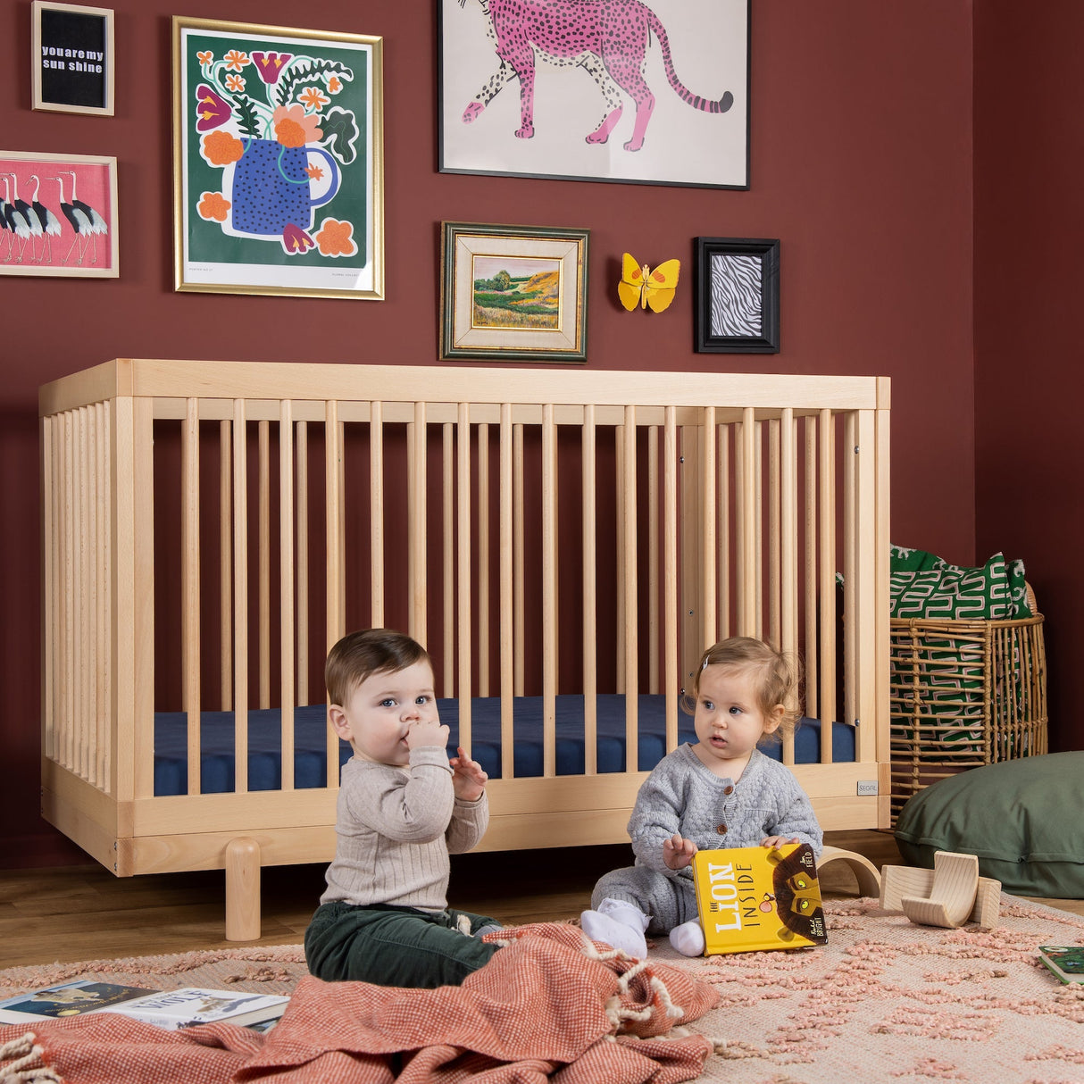 Bliss 4-in-1 Convertible Crib - HoneyBug