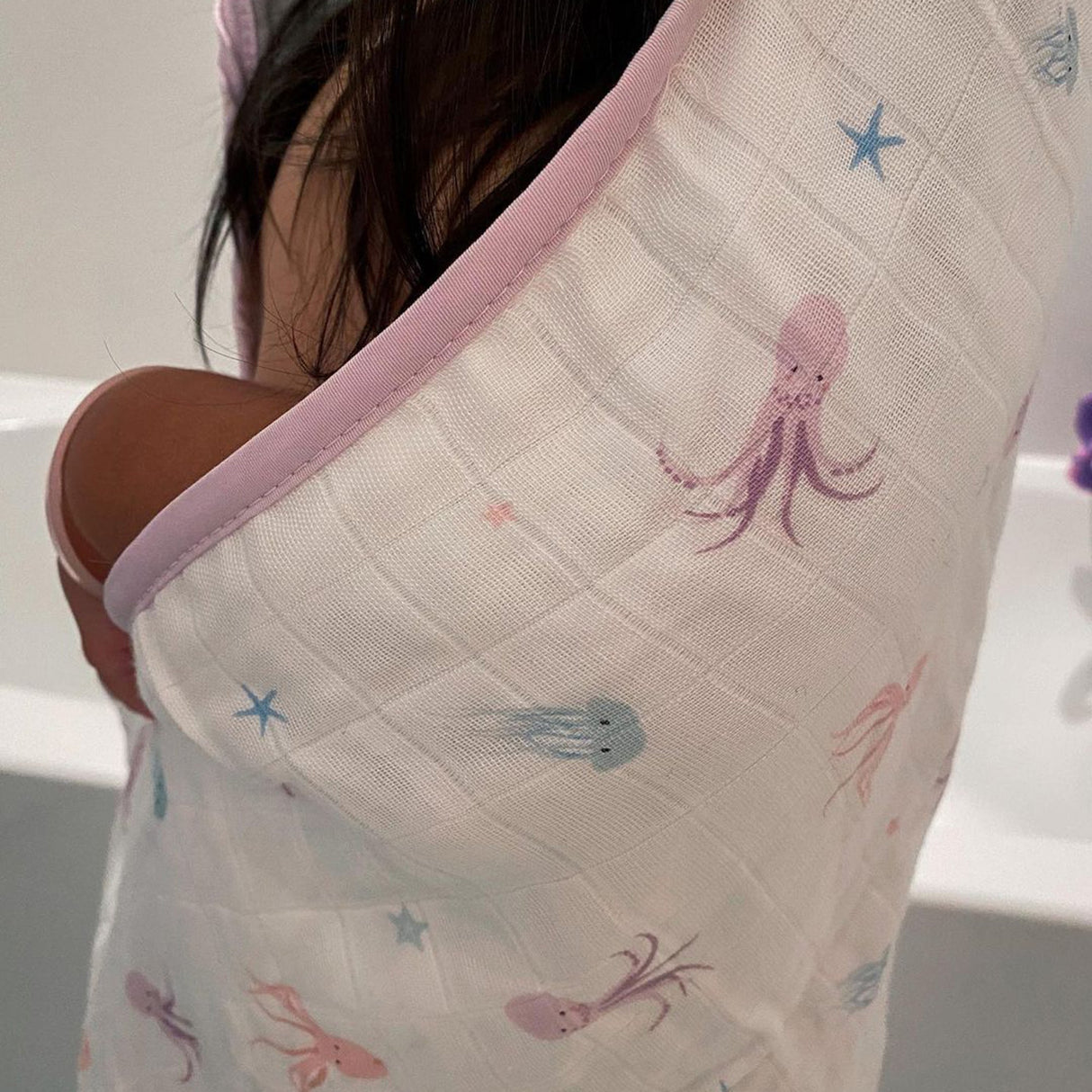 Octopus Hooded Towel Set - HoneyBug