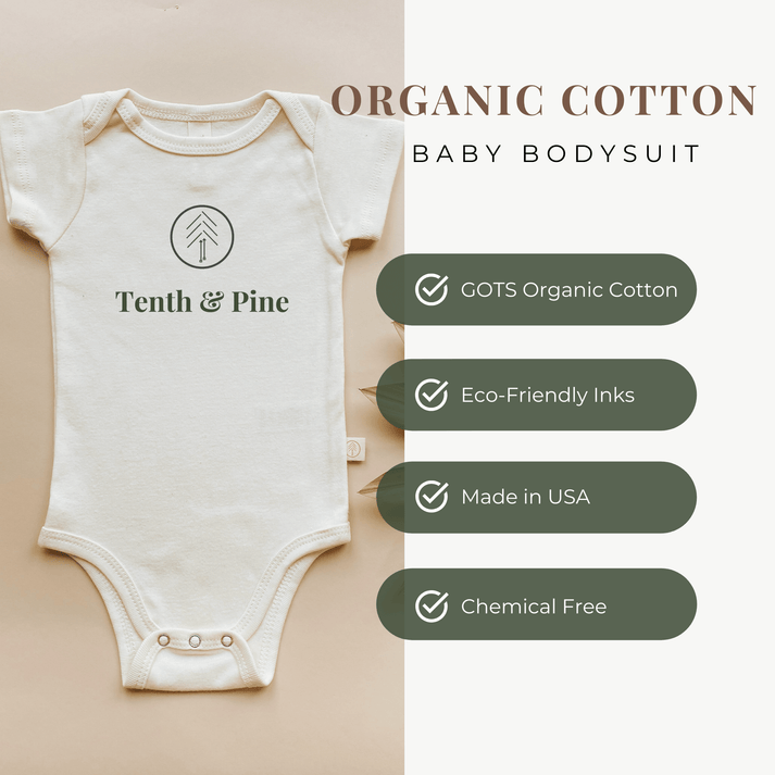 Tiny Blessing - Long Sleeve Organic Bodysuit - HoneyBug