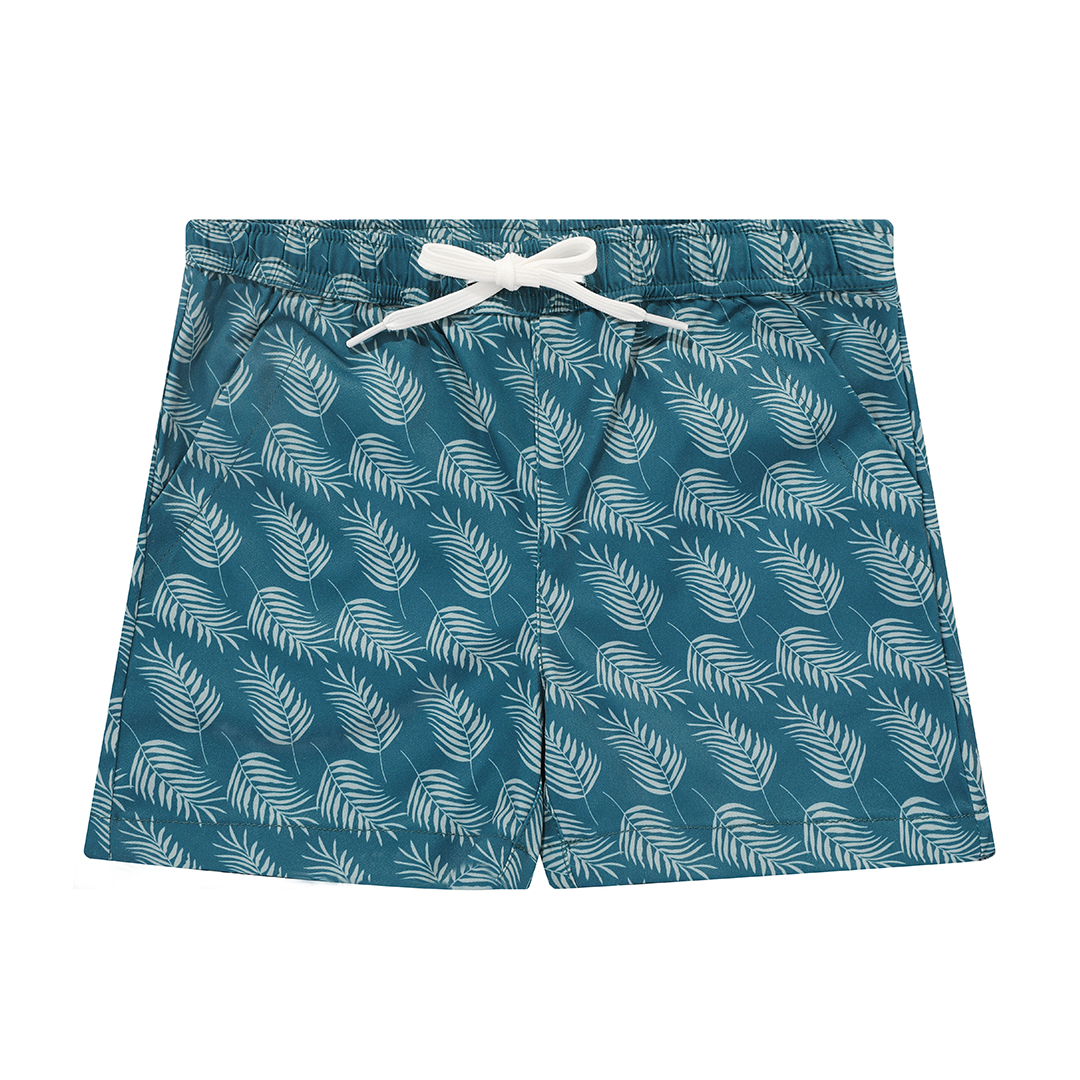 Paradise Palms Boy Swim Trunks - HoneyBug