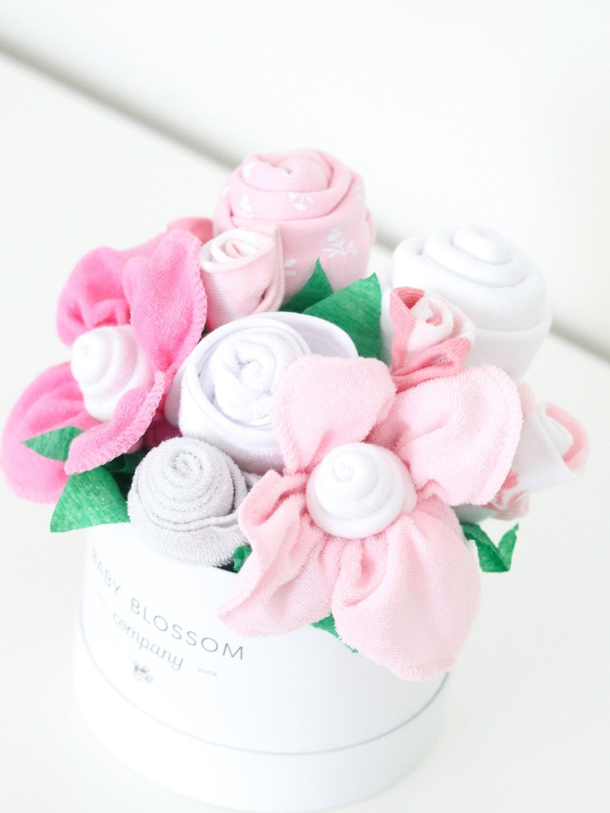 Pink Hatbox Bouquet - Petite - HoneyBug