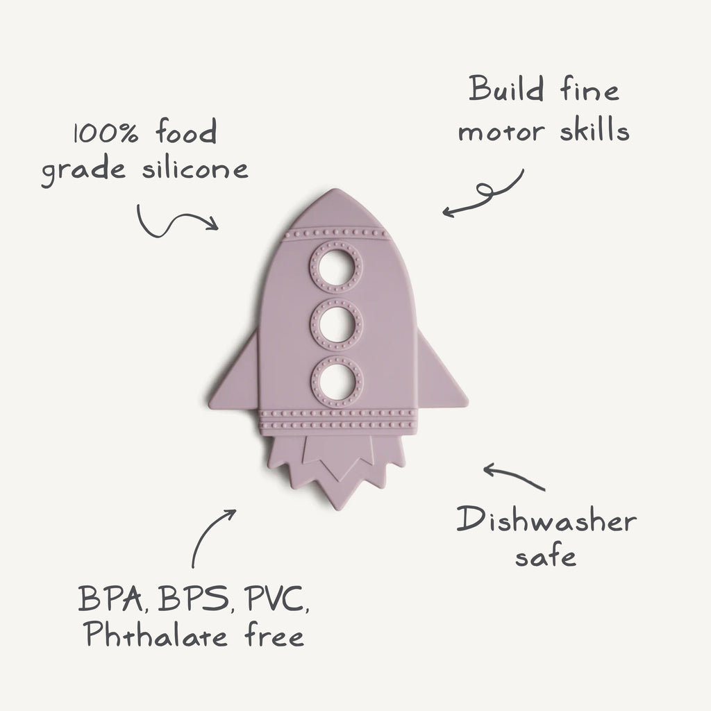 Rocket Teether - Cloud - HoneyBug