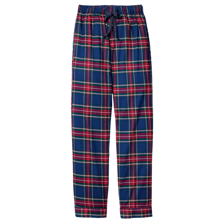 Men's Brushed Twill Pajama Pant in Windsor Tartan - HoneyBug