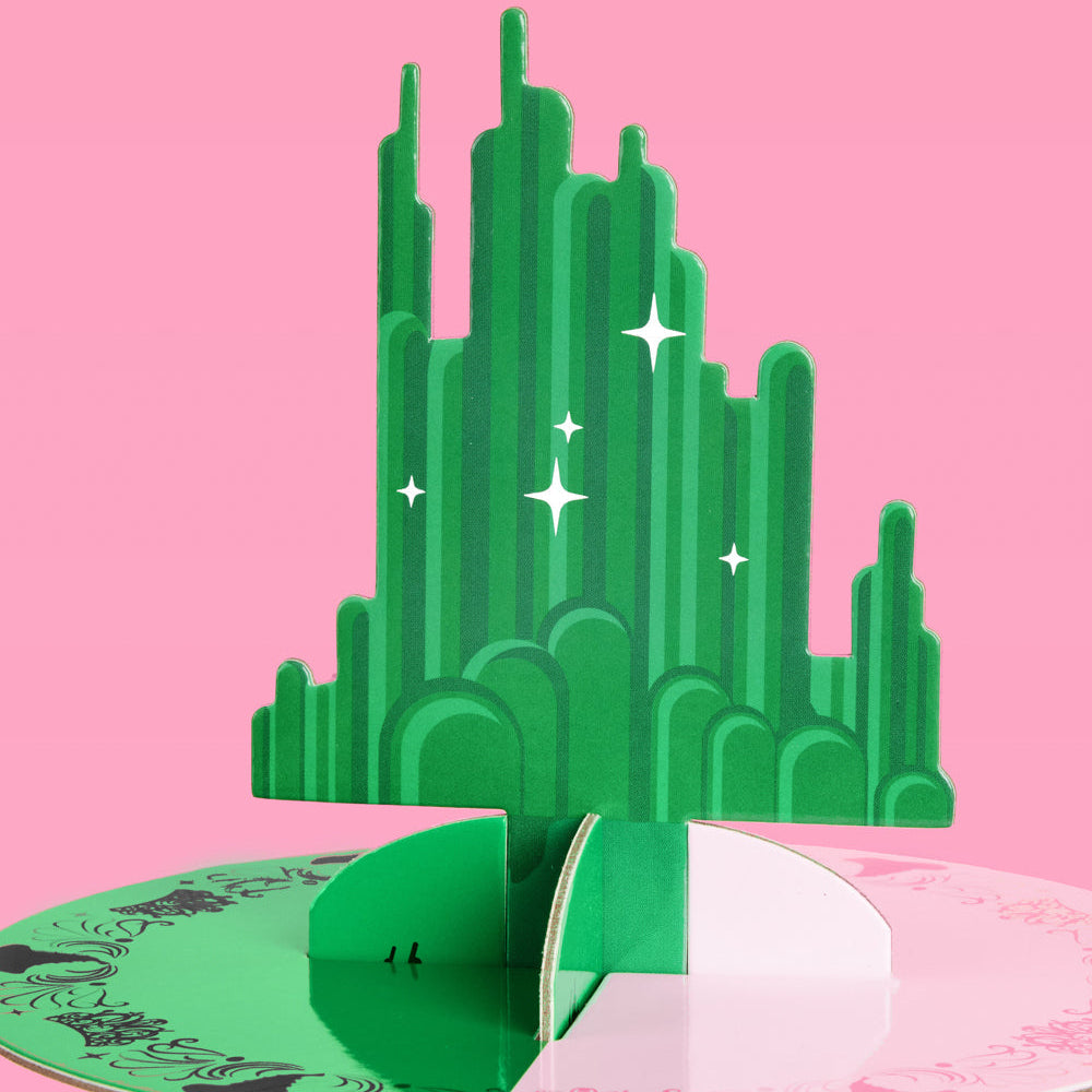 Emerald City Cupcake Tower - 3 Tiered Display