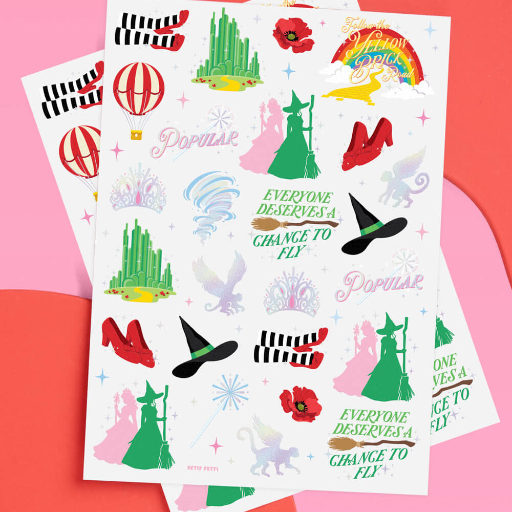 Emerald City Tats - 52 Temporary Tattoos