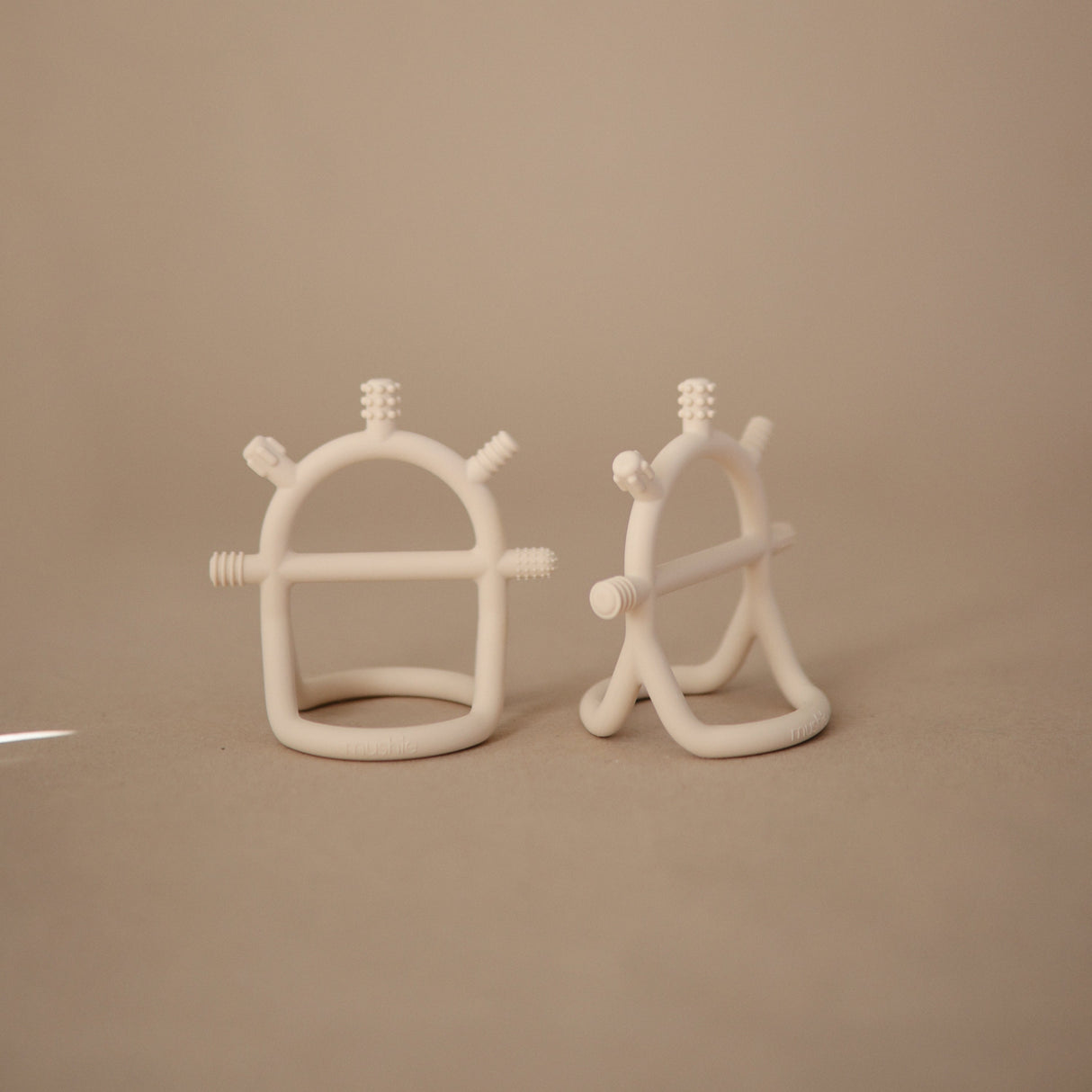 No-Drop Sensory Teether - Blush - HoneyBug