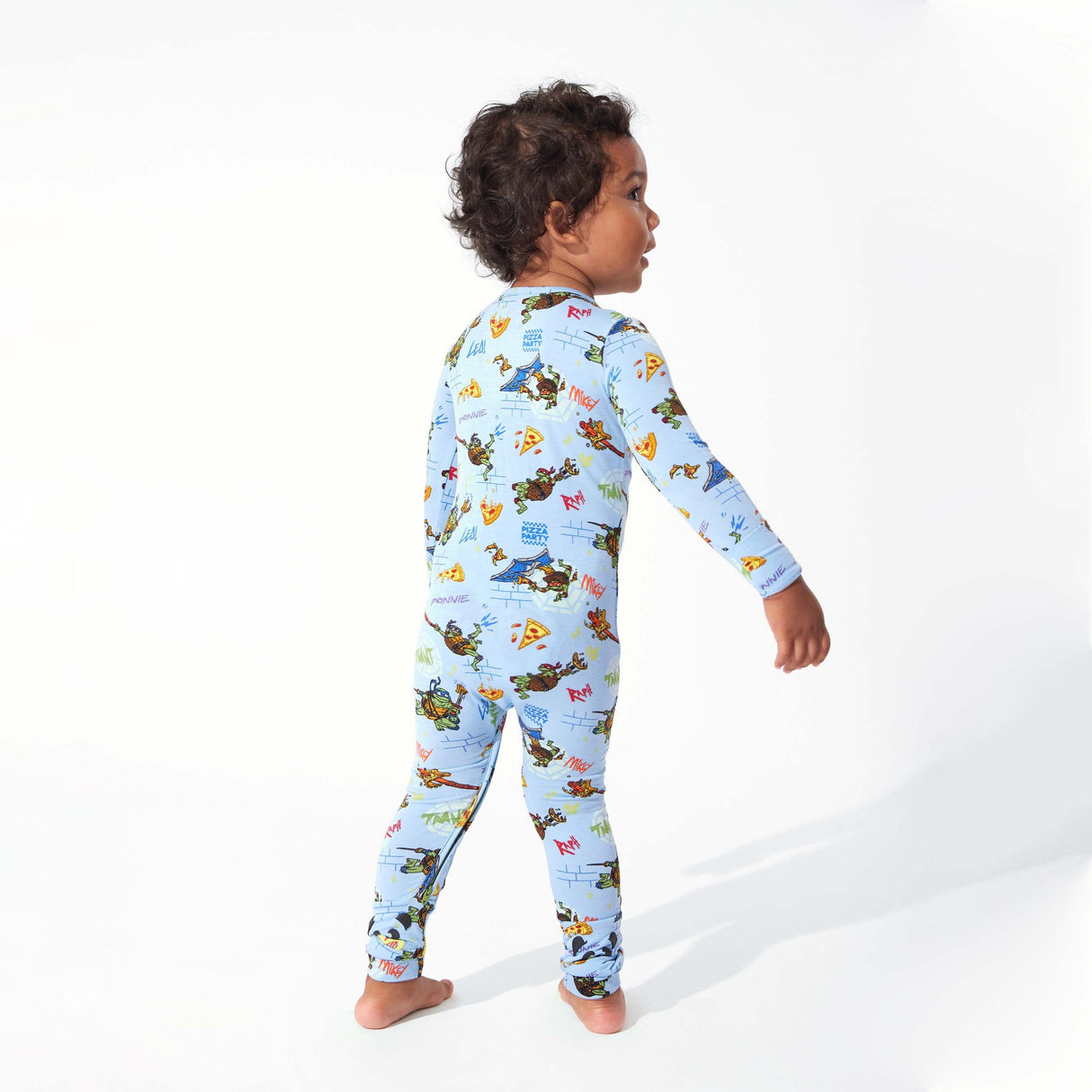 Teenage Mutant Ninja Turtles: Mutant Mayhem Movie Bamboo Convertible Footie - HoneyBug