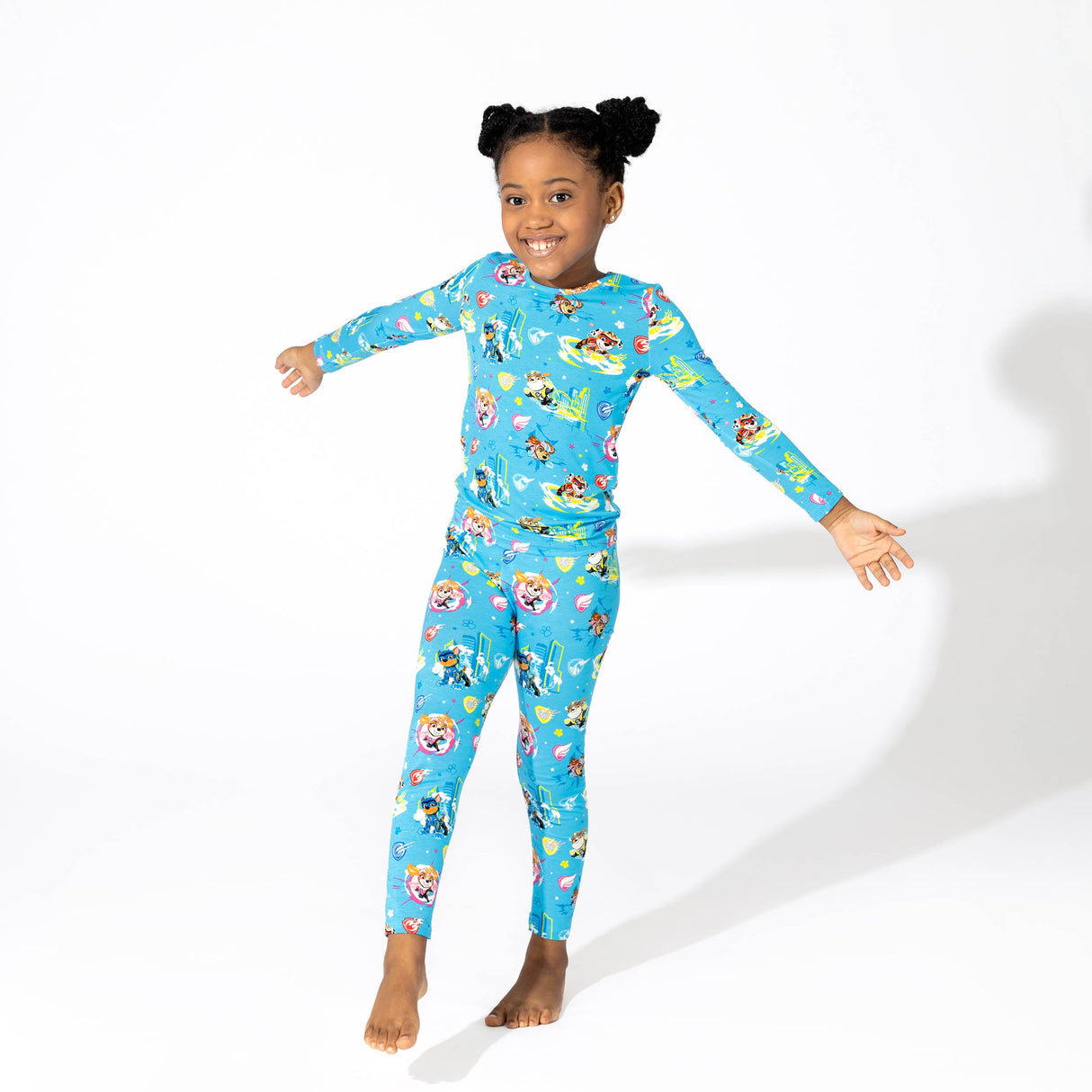 PAW Patrol: The Mighty Movie - Mighty Pups Bamboo Kids Pajamas - HoneyBug