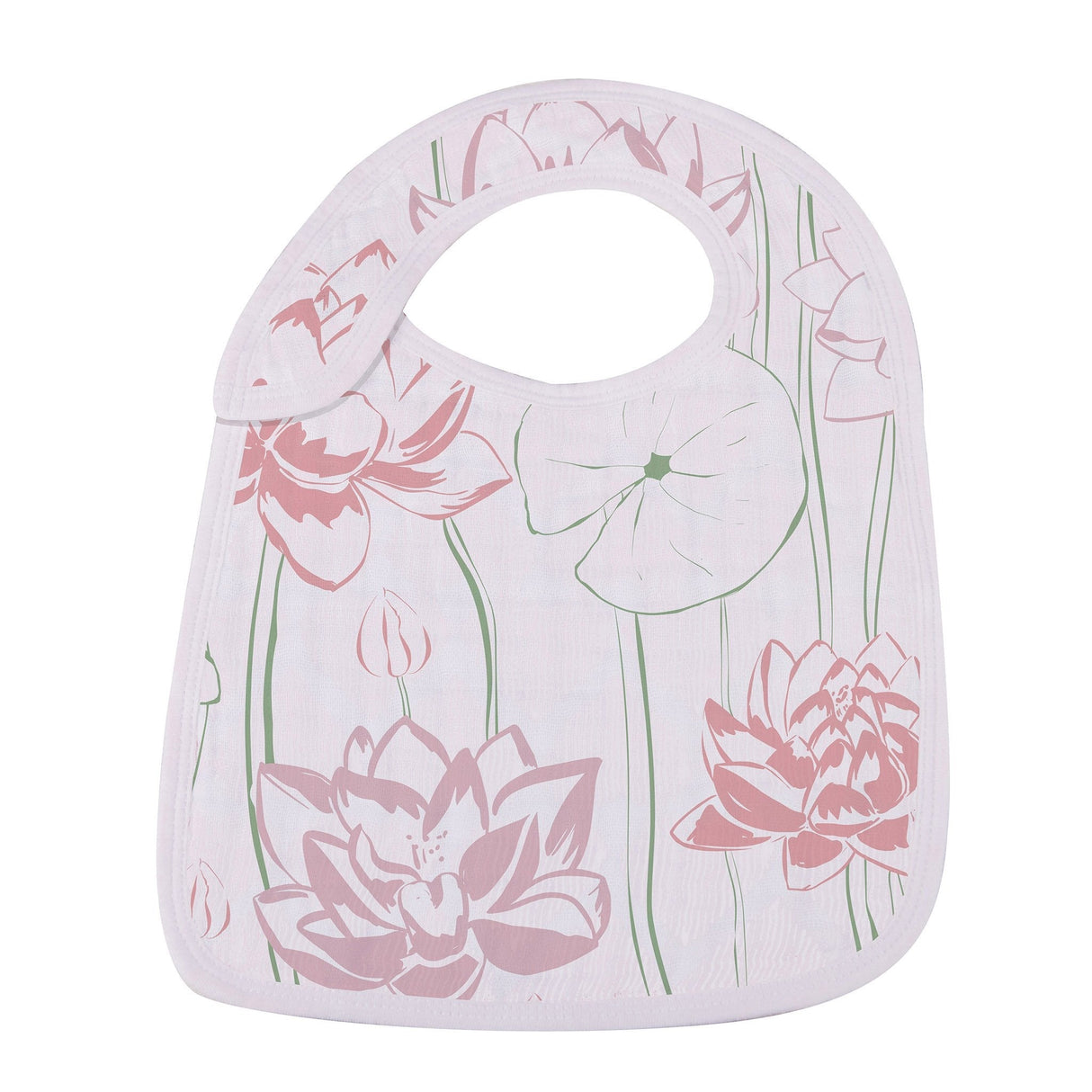 Under The Sea Bamboo Muslin Snap Bibs 3PK - HoneyBug