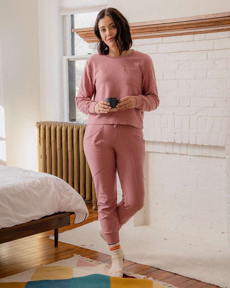 EcoKnit™ Seamed Sweatpant - HoneyBug