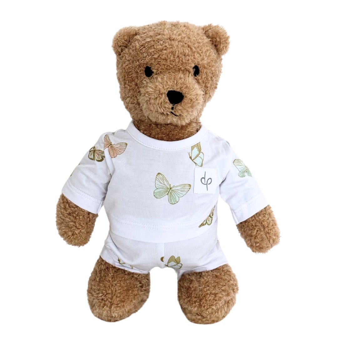 Teddy Plush Toy: Butterflies - HoneyBug