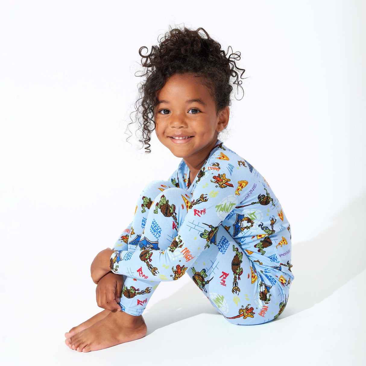 Teenage Mutant Ninja Turtles: Mutant Mayhem Movie Bamboo Kids Pajamas - HoneyBug