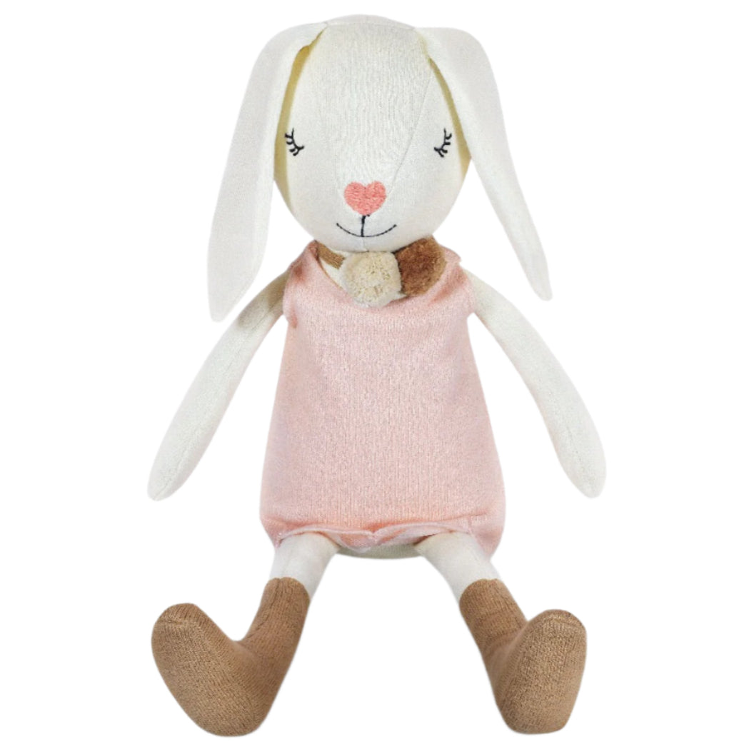 Knit Bunny Plush - Charlotte - HoneyBug