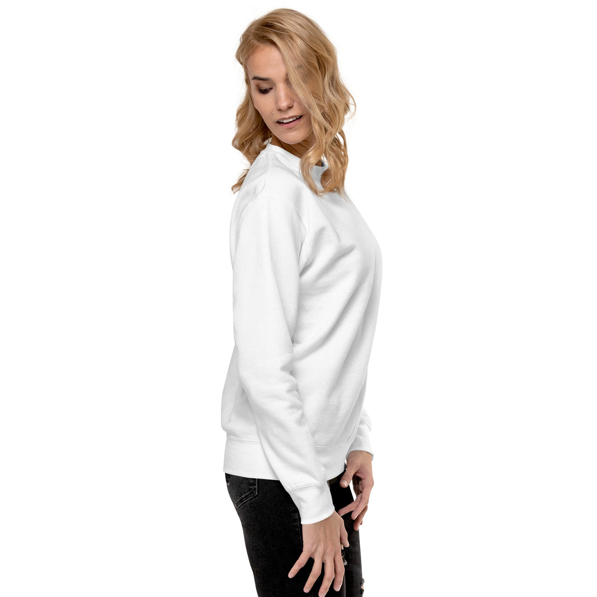 Mama. Embroidered | Premium Adult Sweatshirt - HoneyBug