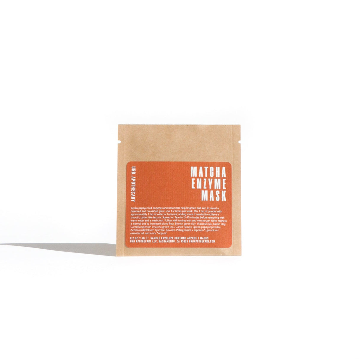 Matcha Enzyme Mask - HoneyBug