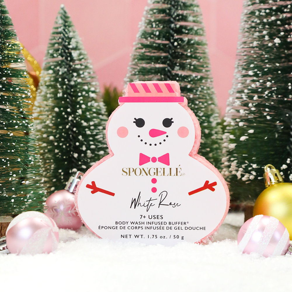 White Rose | Holiday Snowman - HoneyBug