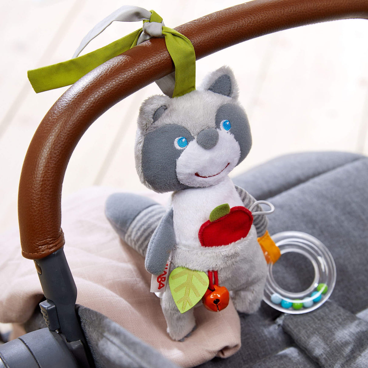 Willie Raccoon Hanging Toy - HoneyBug