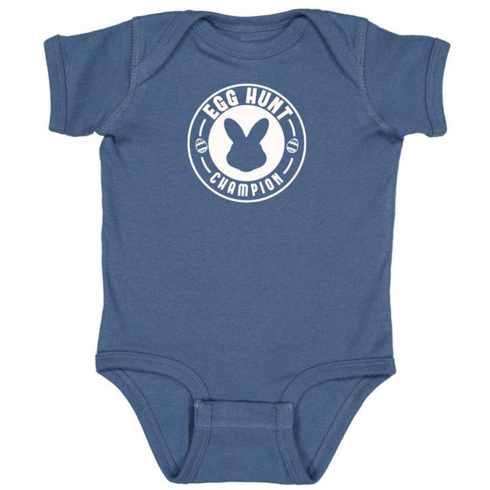 Egg Hunt Champion Short Sleeve Bodysuit - HoneyBug