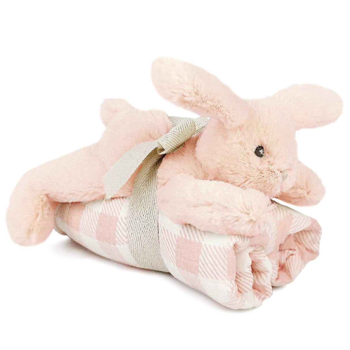Blankie And Bunny / Pink Gift Set - HoneyBug