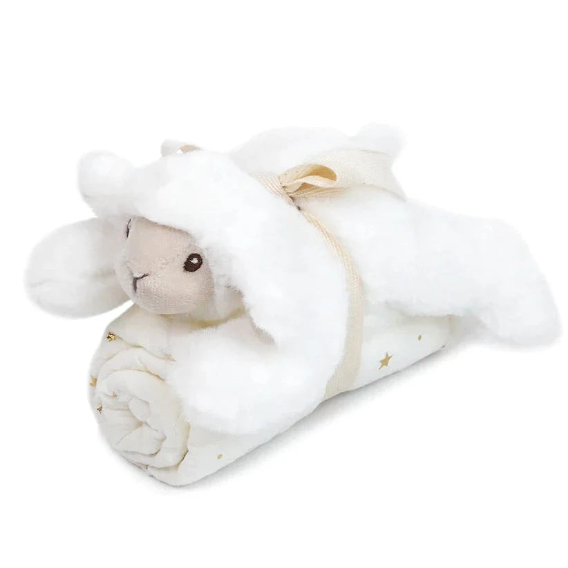 Loyal Lamb And Blankie Gift Set - HoneyBug