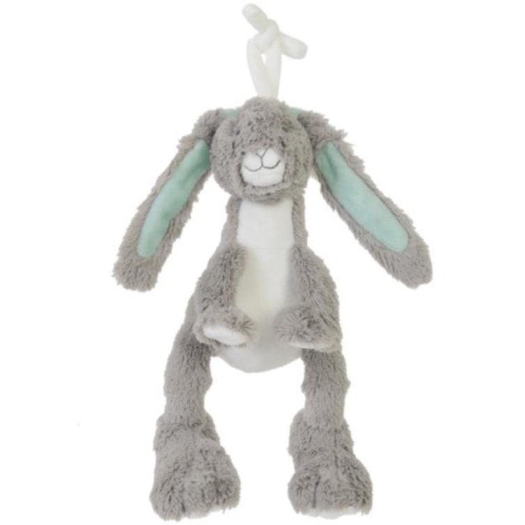 Grey Rabbit Twine no. 1 Plush Animal by Happy Horse - HoneyBug