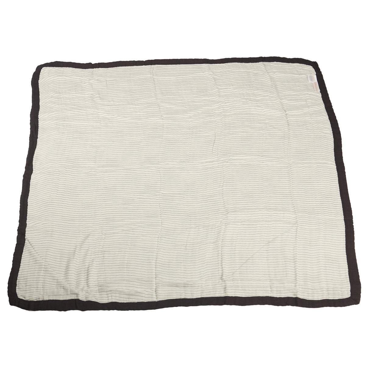 Peek-A-Boo Cats and Pencil Stripe Bamboo Muslin Newcastle Blanket - HoneyBug