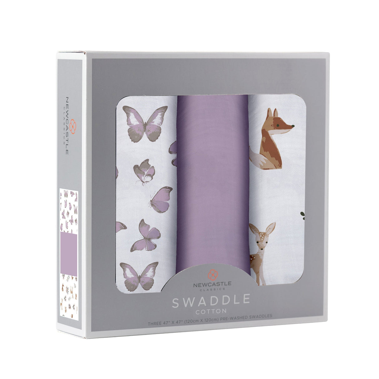 Mountain Meadow Swaddle 3 Pack - HoneyBug