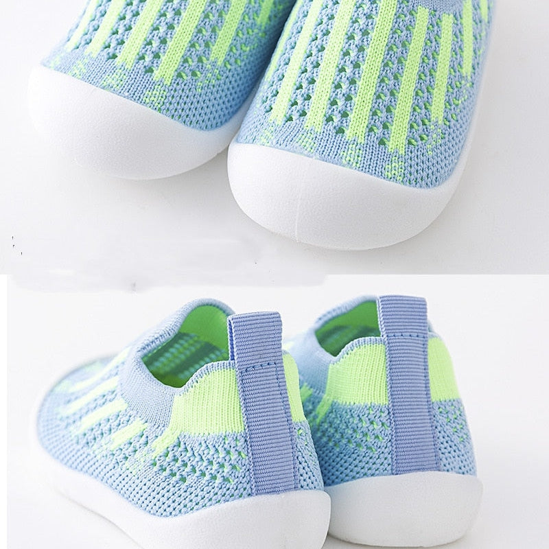 Baby First Walkers - Blue/Green - HoneyBug