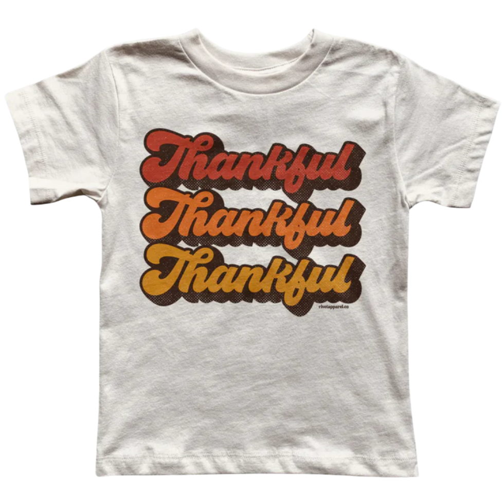 Thankful Short Sleeve Shirt - HoneyBug