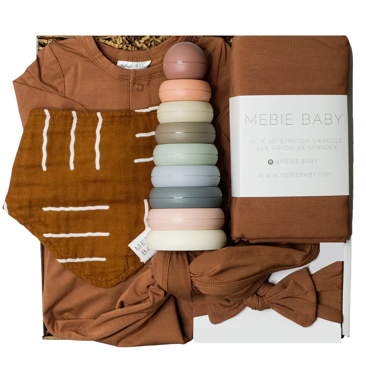 Brooklyn Gift Box - Rust - HoneyBug